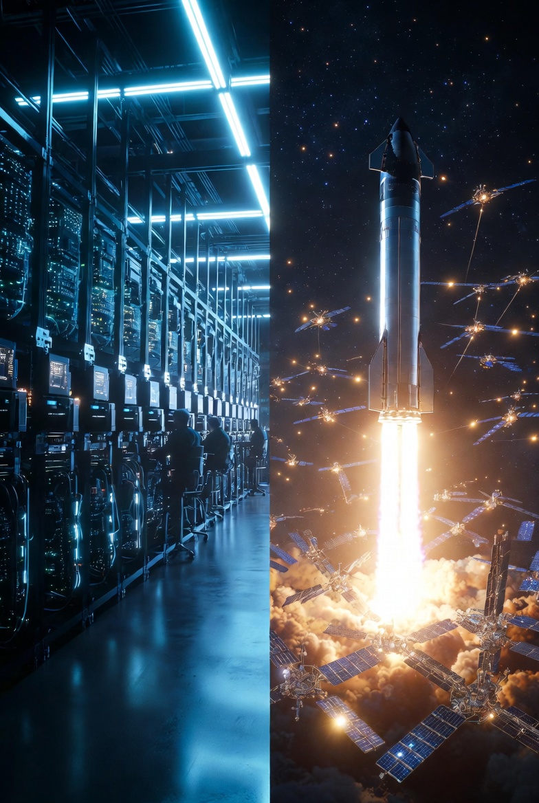 AI Datacenters of SpaceX